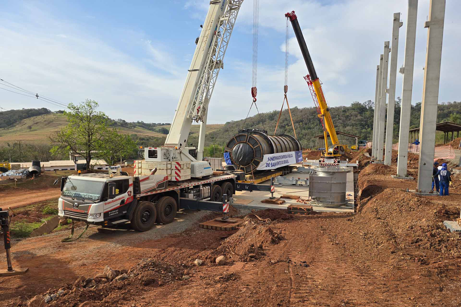 Londrina terá a segunda unidade de secagem térmica de lodo da Sanepar no Estado Crédito: Sanepar