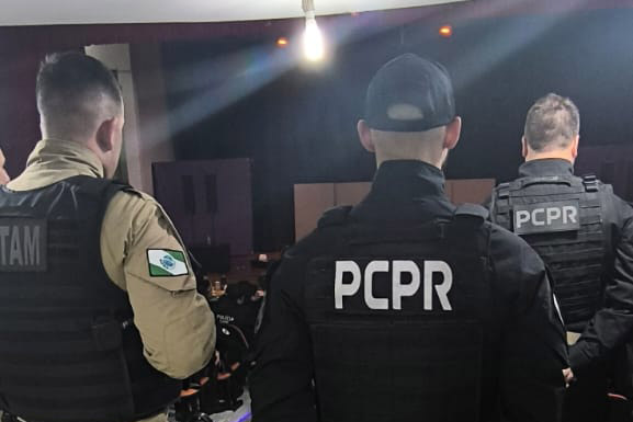 Com apoio de outras forças, PCPR prende 21 pessoas em ação no Paraná e Santa Catarina Crédito: PCPR
