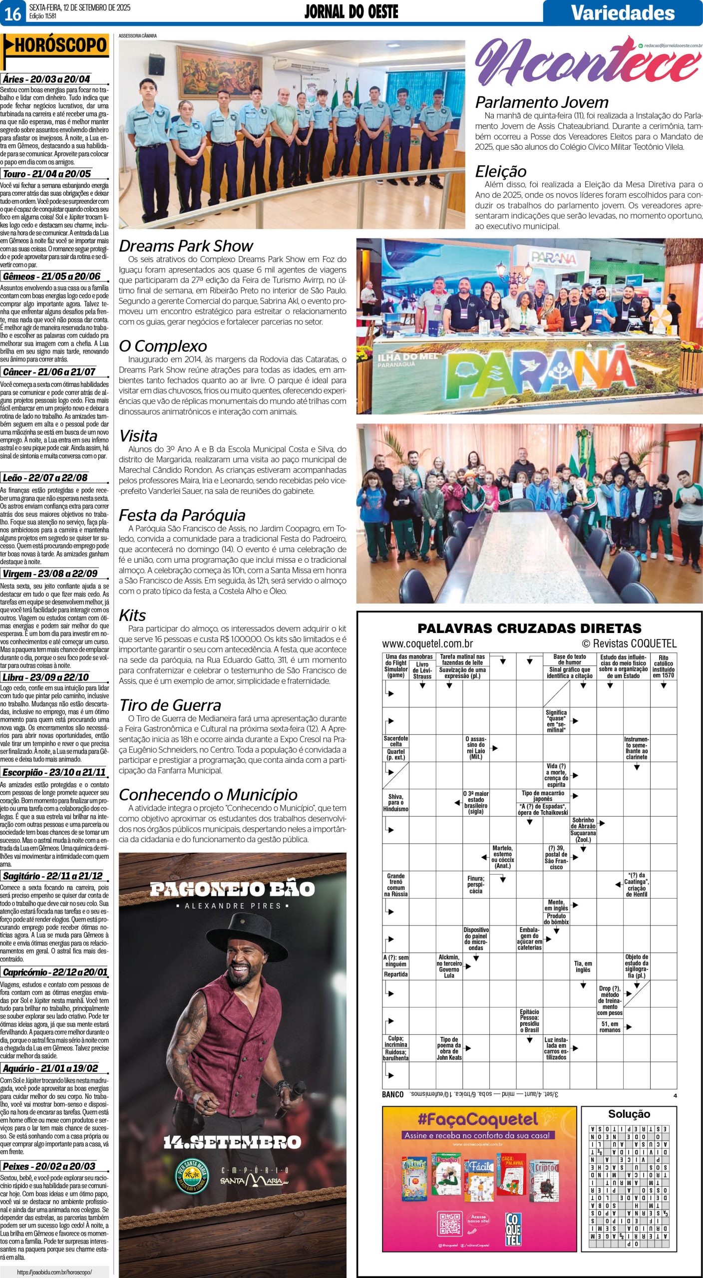 Acontece 12.09.2025
