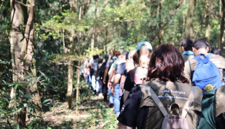 Representantes de 24 municípios do Oeste do Paraná participaram de atividade promovida pelo Convênio Linha Ecológica Crédito: Prefeitura de Toledo