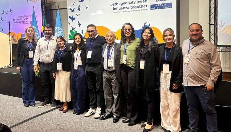 Paraná debate prevenção da gripe aviária em encontro com órgãos internacionais Crédito: Adapar