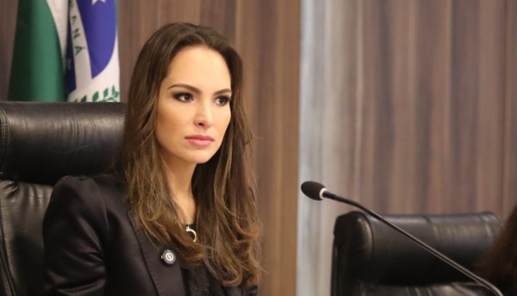 Deputada Maria Victoria (PP), segunda-secretária da Casa. Créditos: Orlando Kissner/Alep