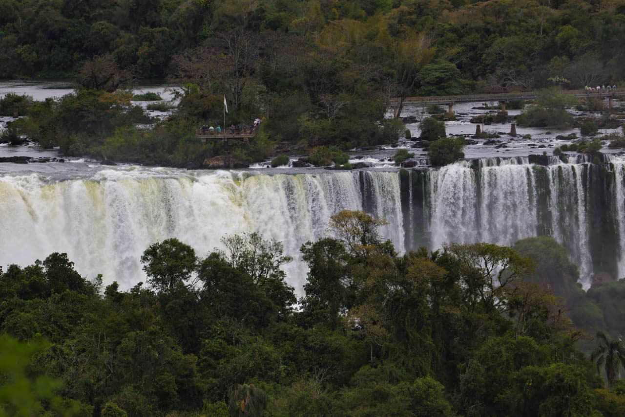 Paraná mantém propriedade do terreno das Cataratas do Iguaçu Crédito: Jonathan Campos/AEN