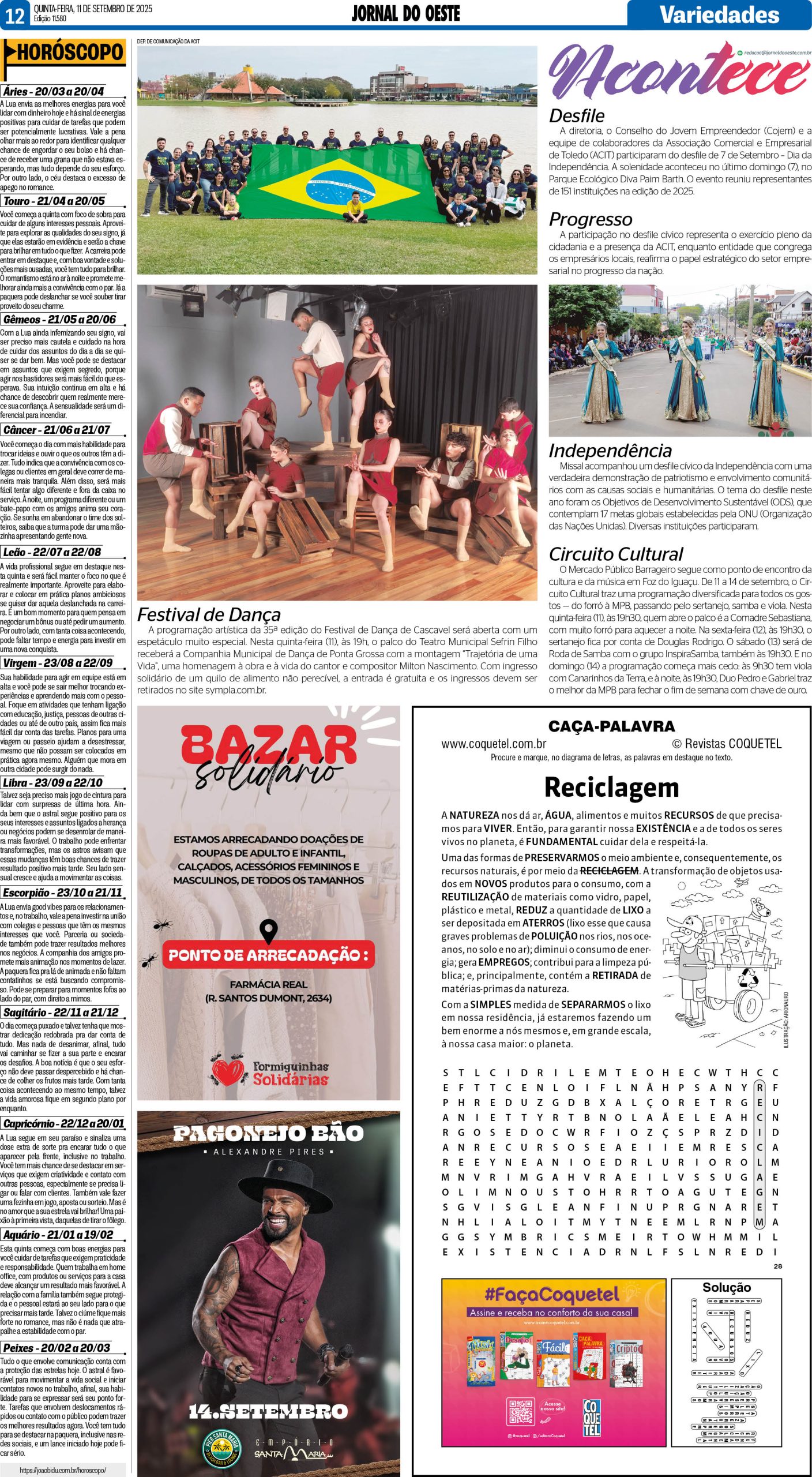 Acontece 11.09.2025