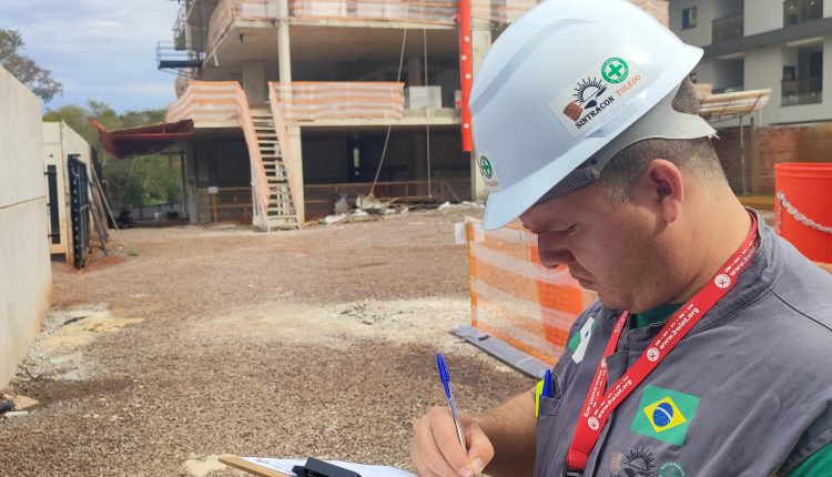 Sintracon atua atividades em favor da segurança de trabalhadores da construção Créditos: Divulgação