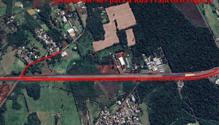 Rodovia das Cataratas terá nova interdição em acesso a avenida municipal Crédito: DER-PR