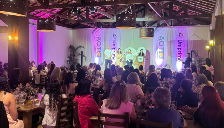 Anualmente, a Acit promove este evento que reúne muitas mulheres Crédito: Divulgação