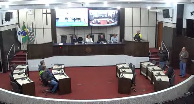 A audiência pública reunião a Comissão de Educação, Cultura e Desporto Crédito: Reprodução / Youtube