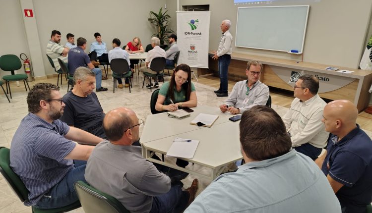 O encontro aconteceu no Sindicato Rural de Toledo Crédito: Divulgação