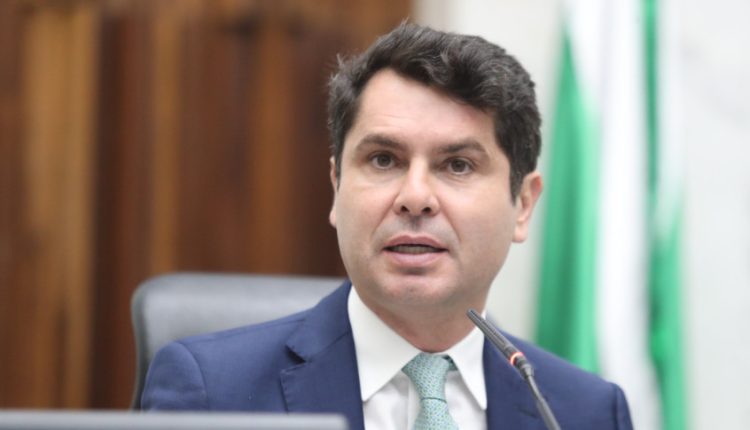 Deputado Alexandre Curi (PSD), presidente da Assembleia Legislativa do Paraná. Créditos: Orlando Kissner/Alep