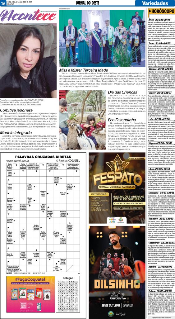 Acontece 07.10.2025