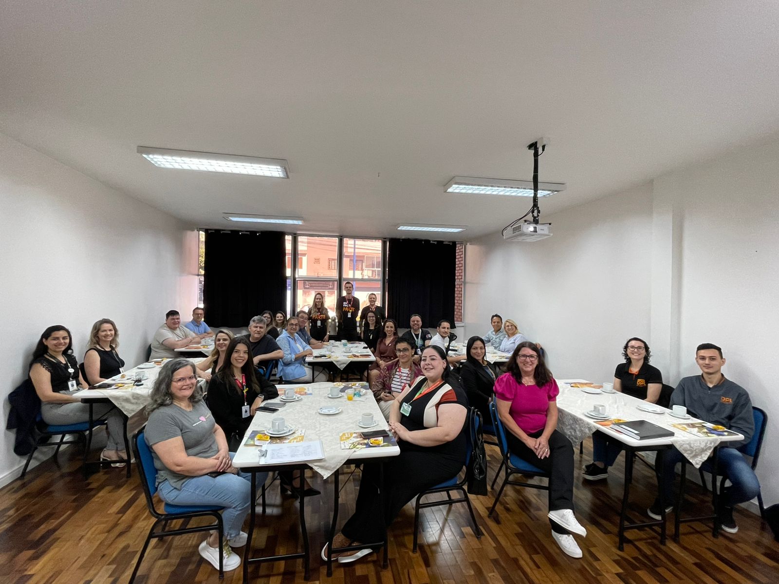 Para celebrar os resultados, o Sesc de Toledo promoveu um café de agradecimento aos parceiros Crédito: Divulgação
