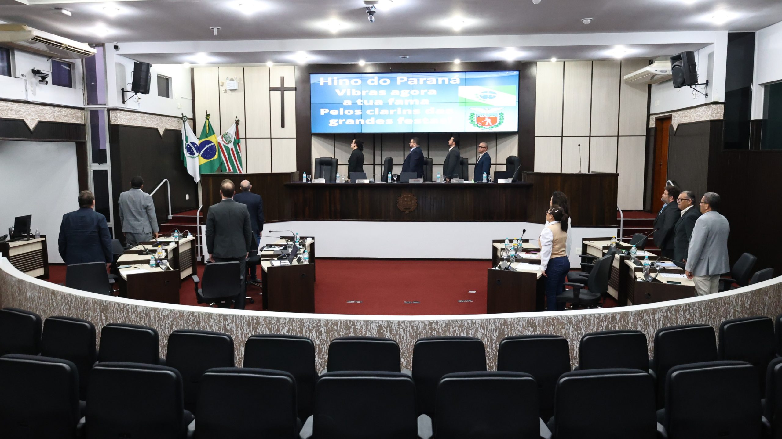 Os três projetos foram aprovados em segundo turno pela Câmara Crédito: Michelly Domiciano/Câmara dos Vereadores de Toledo