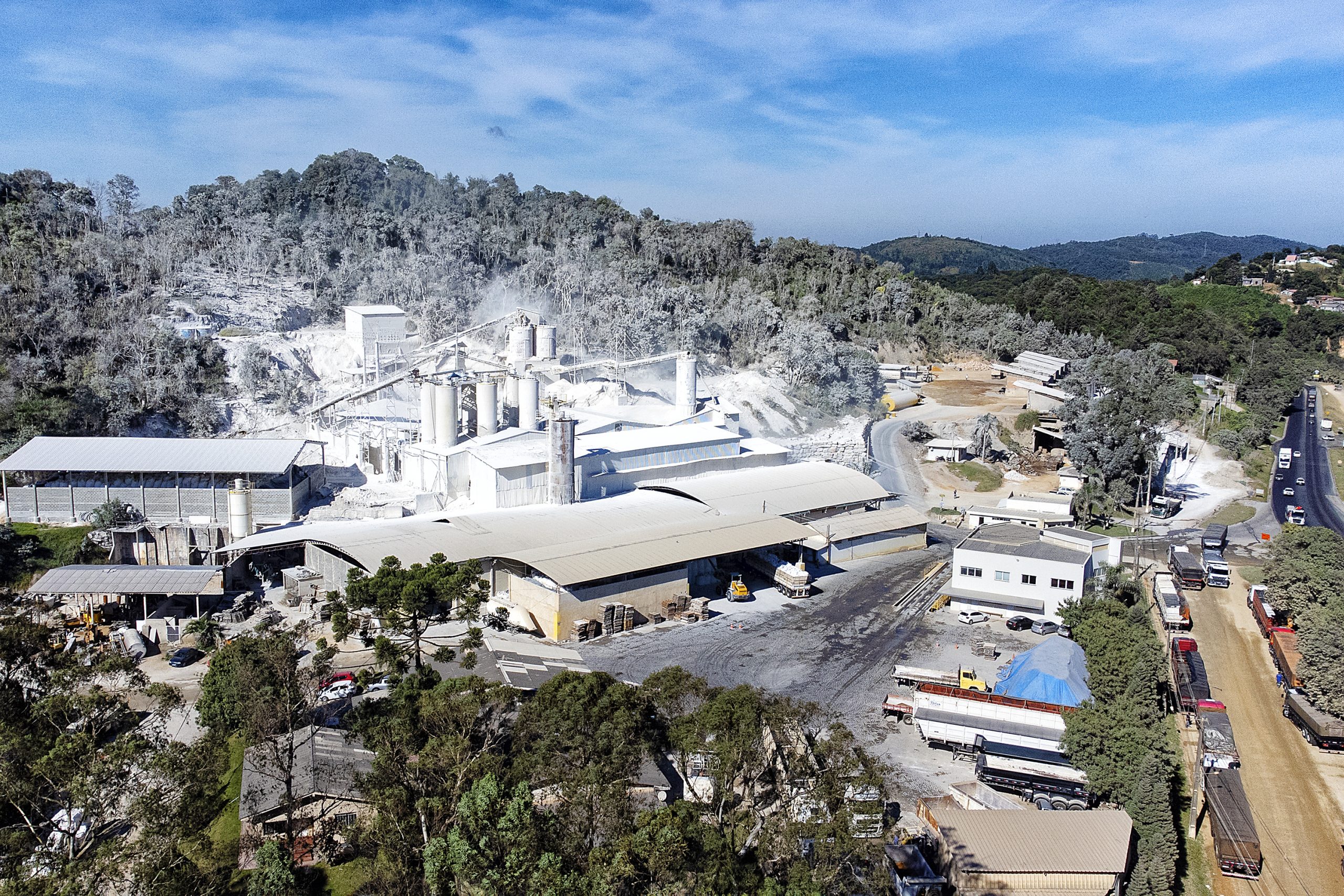 produção mineral