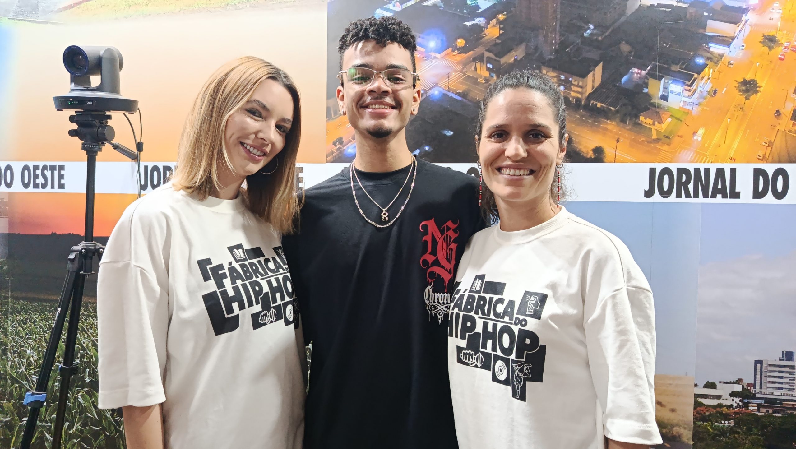 Em entrevista para o podcast Conversa Oeste, os convidados compartilharam todos os detalhes da Fábrica do Hip Hop Créditos: Joana Magnabosco