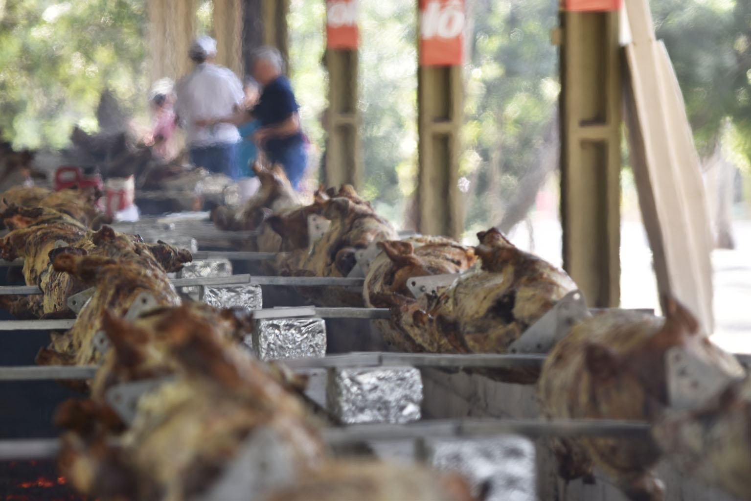 Em Toledo, a tradicional Festa do Porco no Rolete é incentivada pelo programa Paraná +Eventos Crédito: Arquivo JO