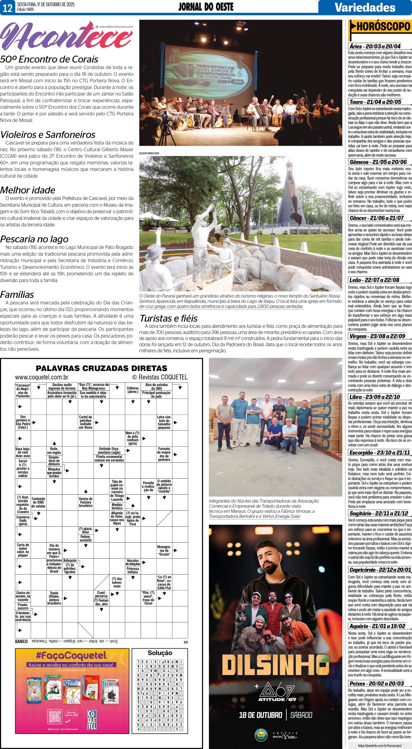 Acontece 17.10.2025