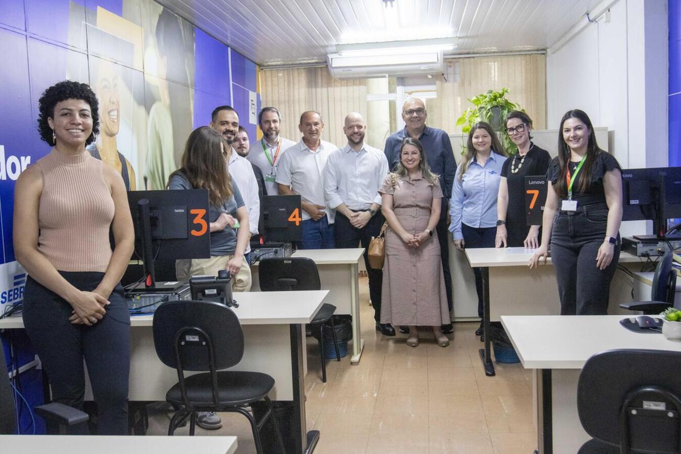 Espaço revitalizado marca nova fase de integração entre poder público e parceiros, ampliando serviços aos empreendedores locais Crédito: Carlos Rodrigues/Prefeitura de Toledo