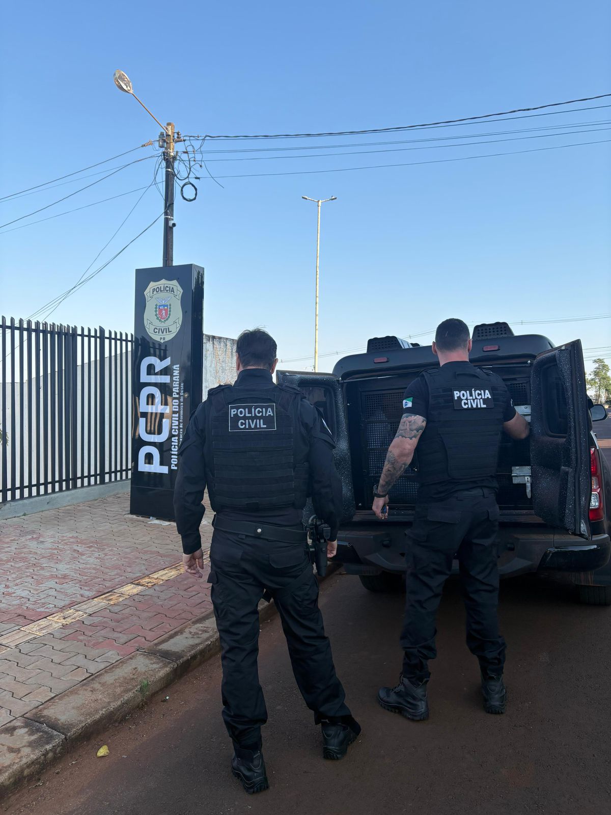 O homem foi detido em Toledo Crédito: Divulgação