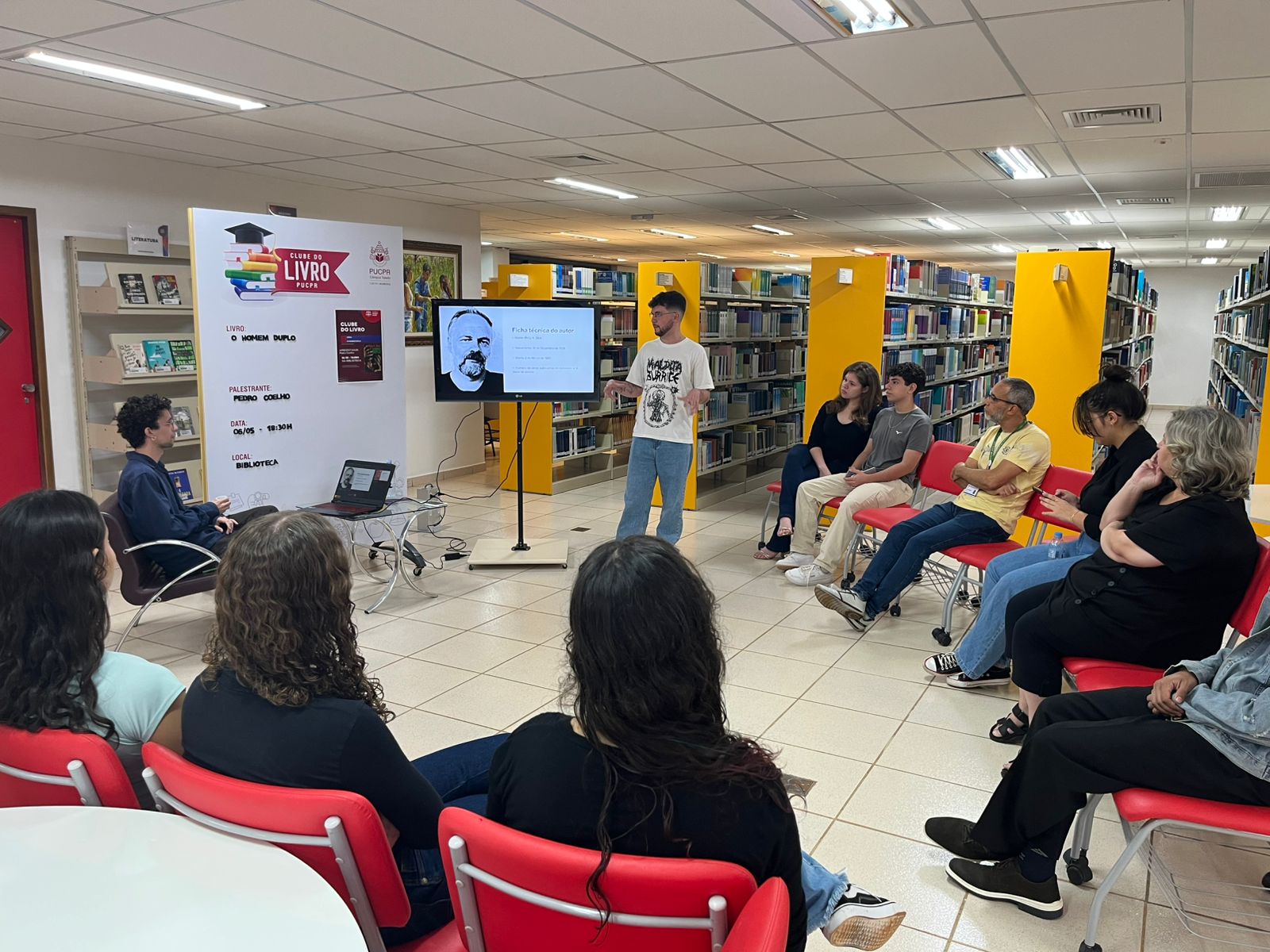 Em comemoração à semana a Biblioteca da PUCPR de Toledo promove atividades culturais gratuitas Crédito: Divulgação