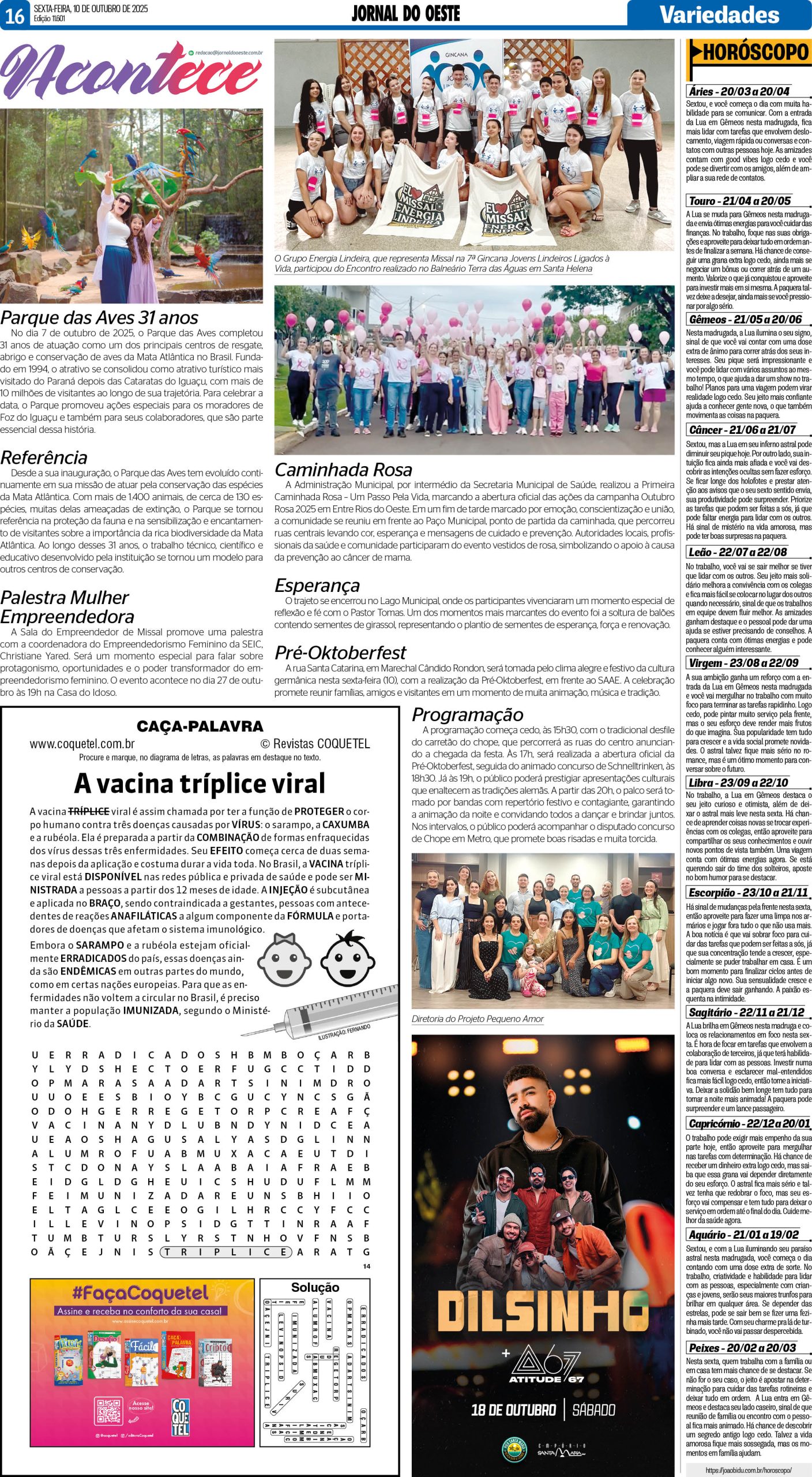 Acontece 10.10.2025