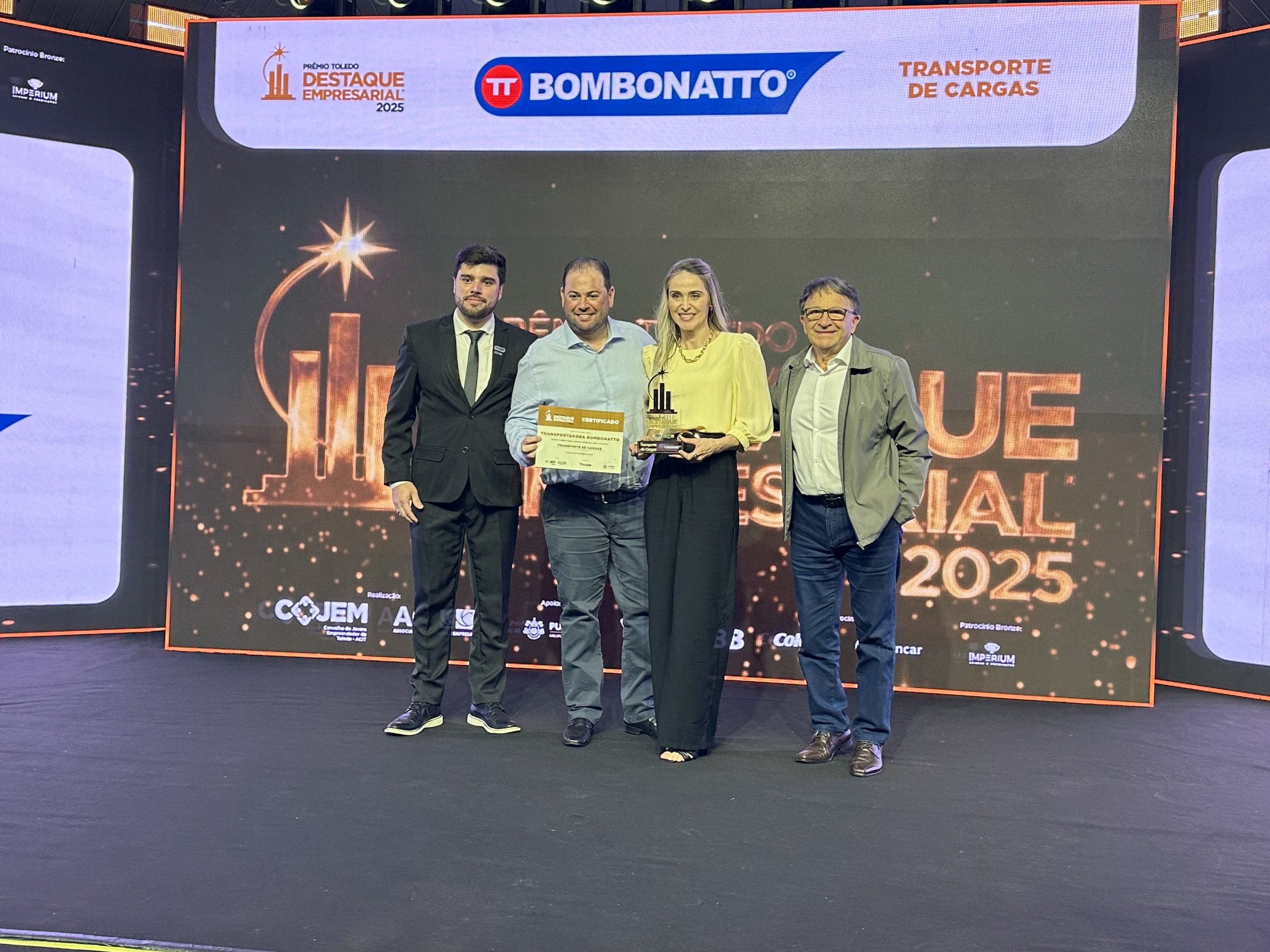 Foram 78 segmentos empresariais reconhecidos no Prêmio Crédito: Franciele Mota