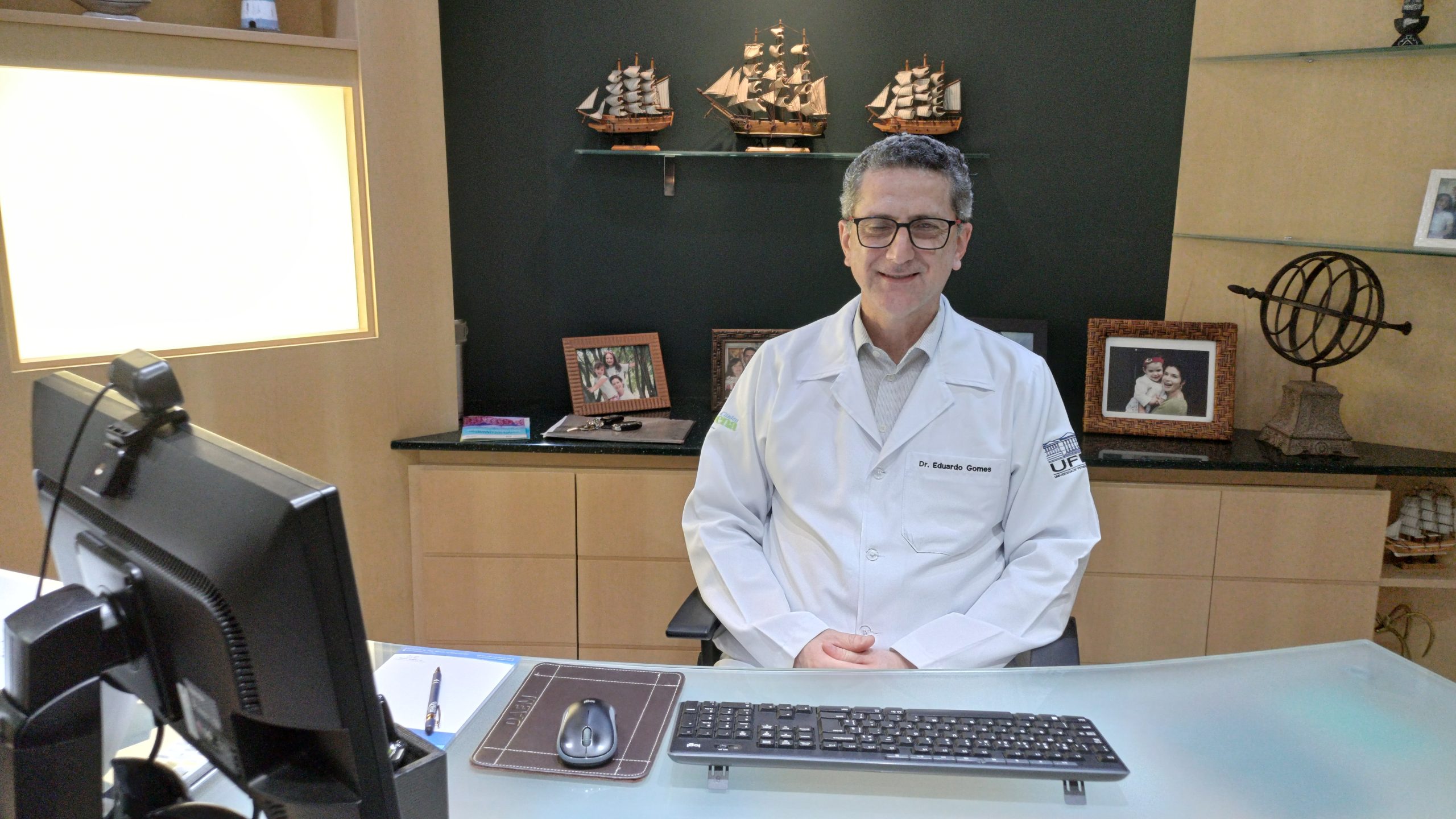 Médico urologista Eduardo Gomes destaca que o câncer de próstata é uma doença silenciosa Crédito: Marcelo Rocha