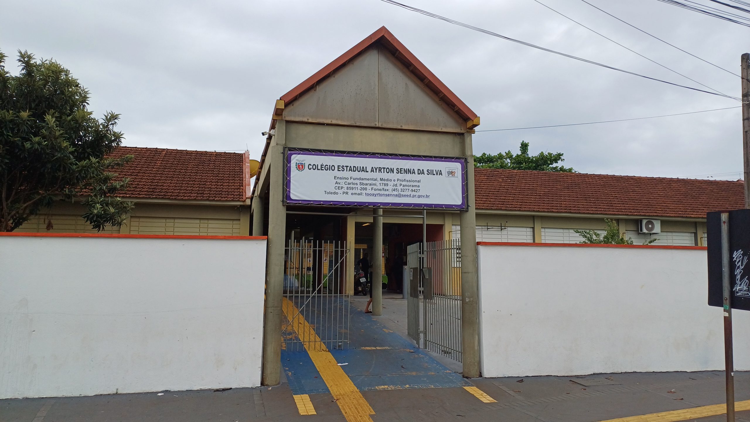 Colégio Estadual Ayrton Senna passa pela consulta pela segunda vez Crédito: Arquivo JO