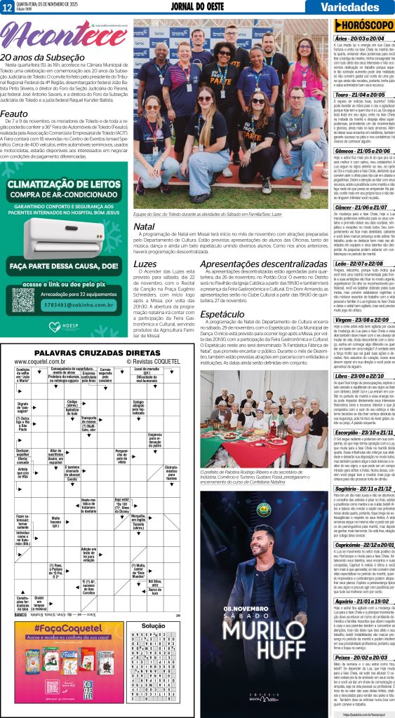 Acontece 05.11.2025