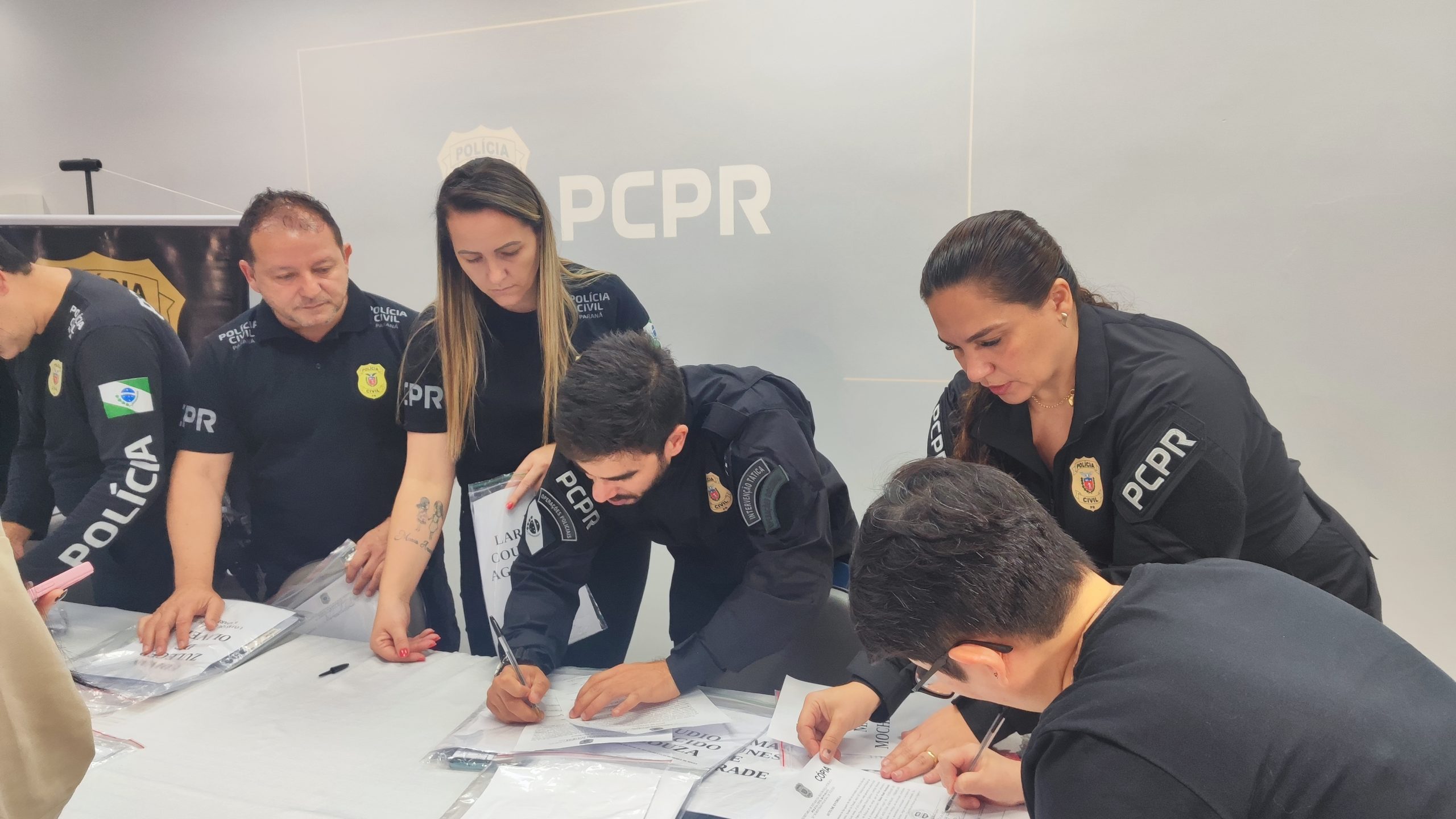 Foram entregues 40 aparelhos recuperados Crédito: Janaí Vieira