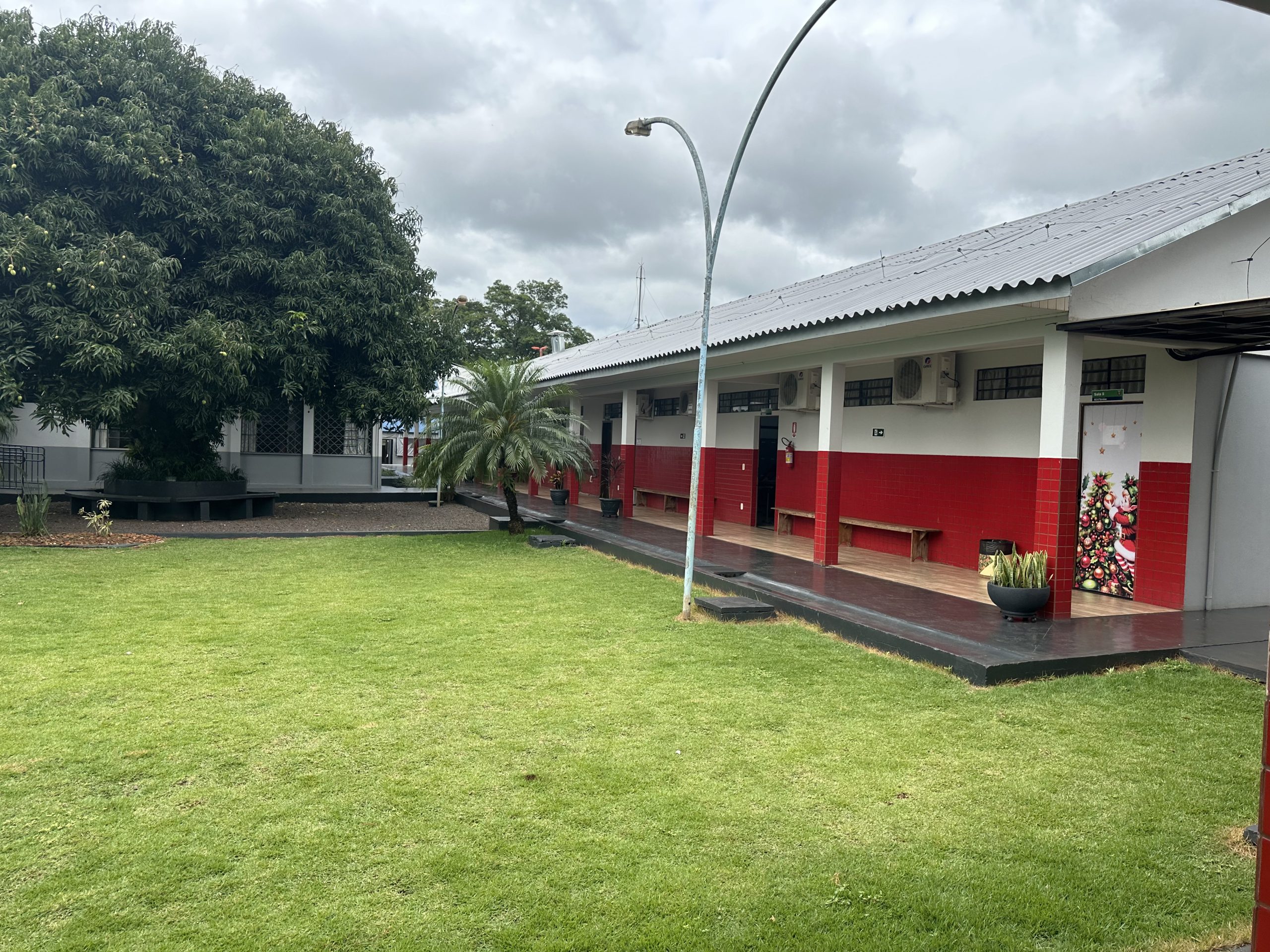 O Colégio Estadual do Campo Novo Sarandi é um dos 50 no Paraná que participam da consulta neste ano Crédito: Franciele Mota