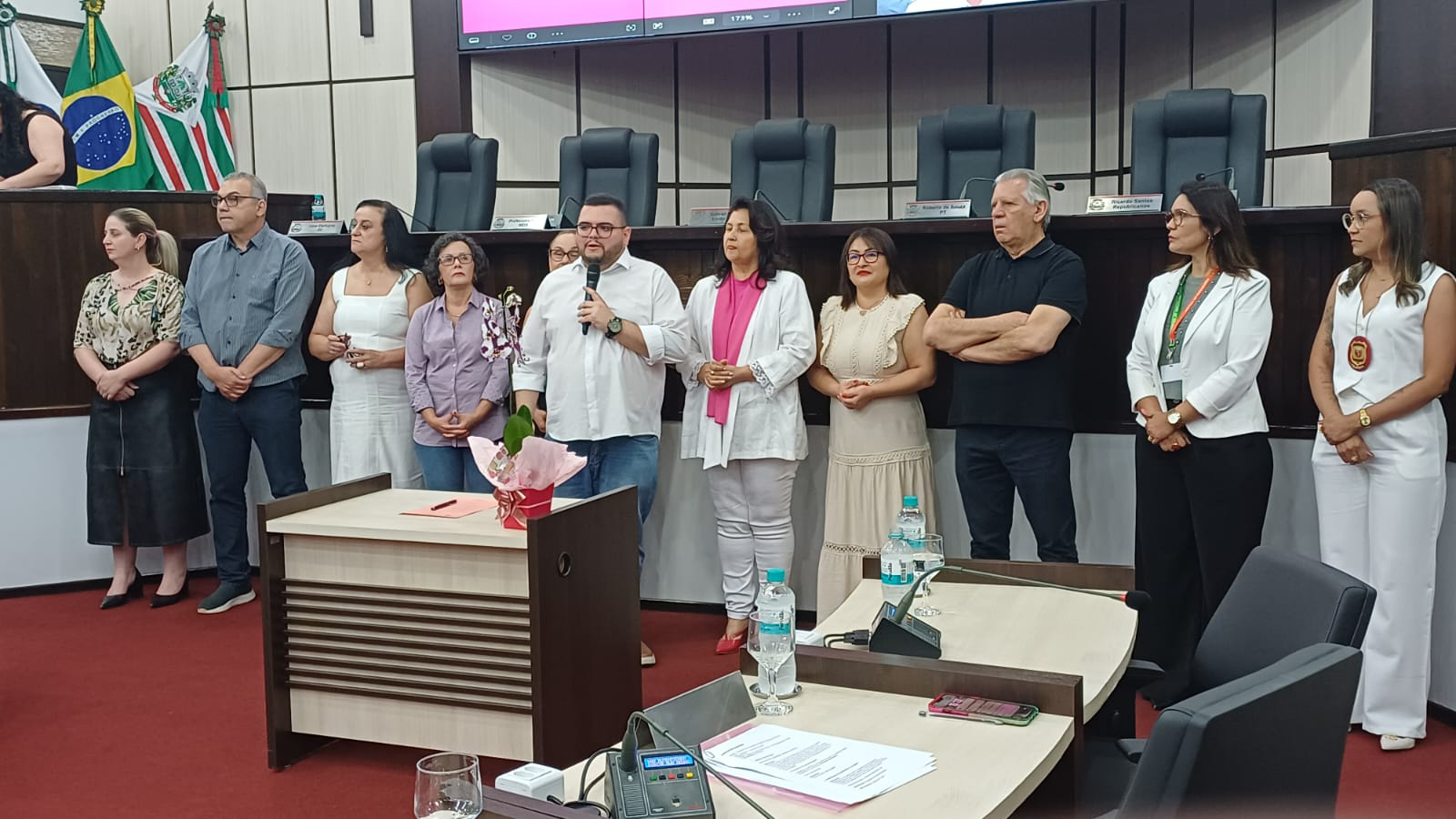 O presidente da Câmara de Vereadores de Toledo destaca a atuação da Procuradoria Crédito: Joana Magnabosco