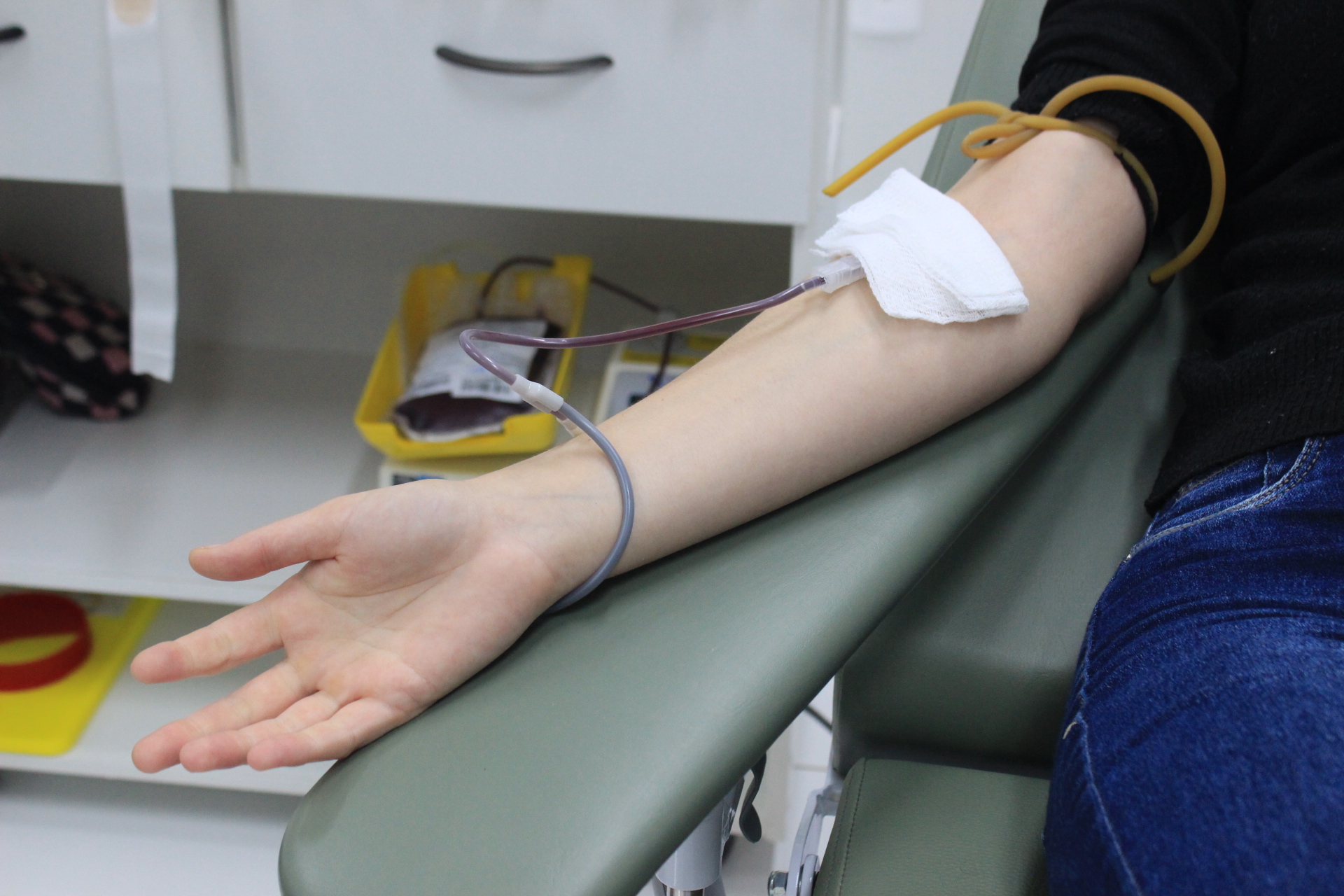 O comparecimento do doador de sangue na data e horário agendado é fundamental para que o trabalho da equipe tenha êxito Crédito: Janaí Vieira/Arquivo JO