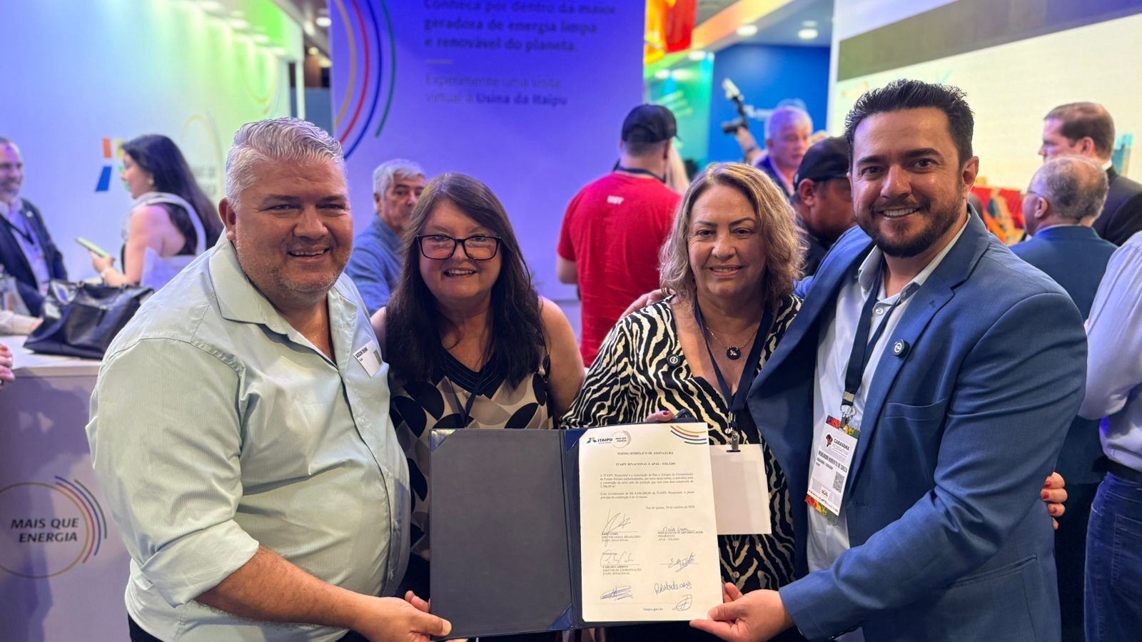 A conquista é resultado da articulação do vereador Roberto de Souza Crédito: Divulgação/Apae Toledo