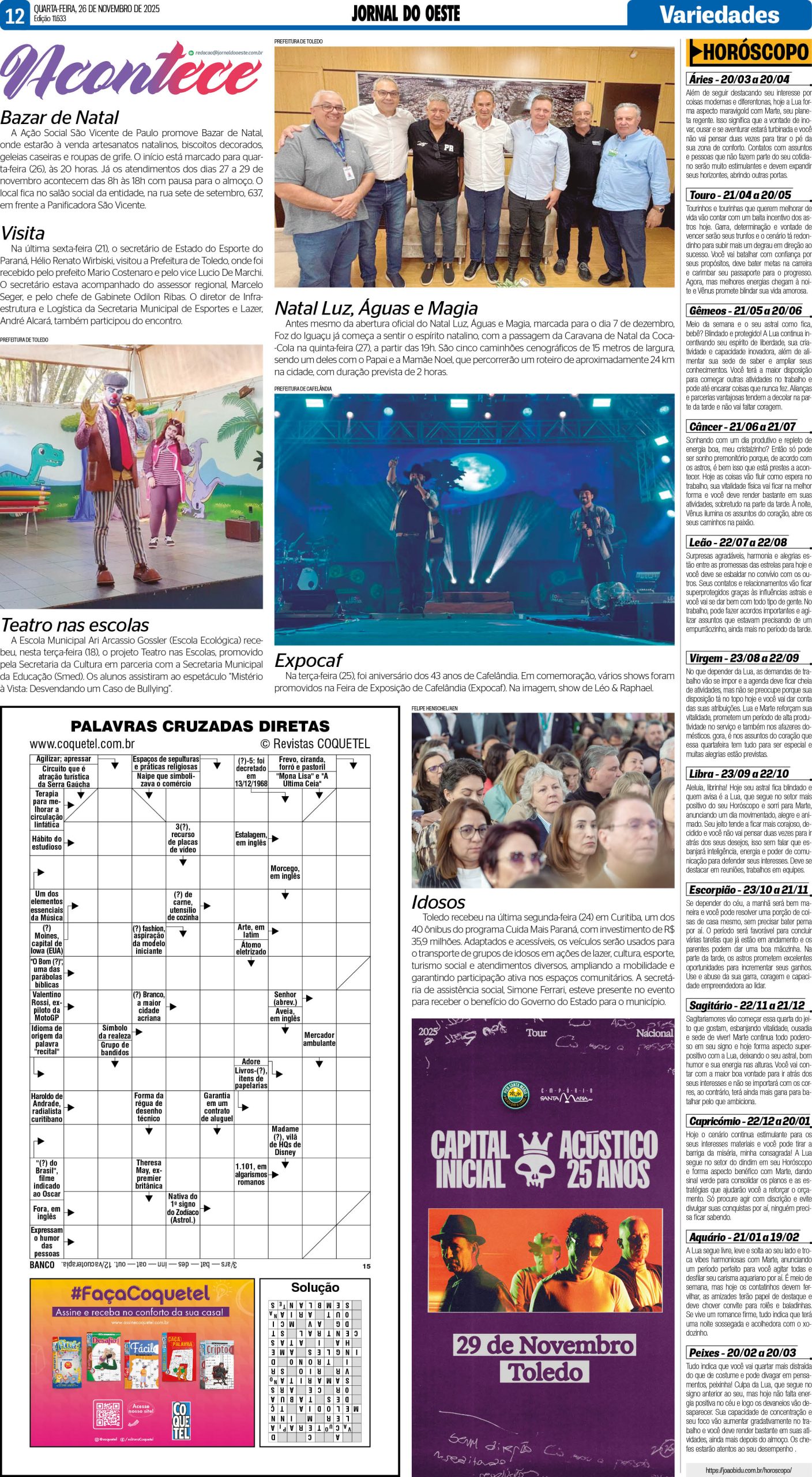Acontece 26.11.2025