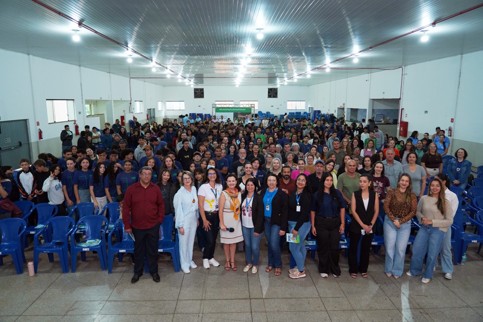 Mais de 2.500 participantes estiveram presentes nos seminários, com destaque para o evento em Itaquiraí (MS), que reuniu quase 400 pessoas Crédito: Jaque Castro/Vídeo UP/Itaipu Parquetec