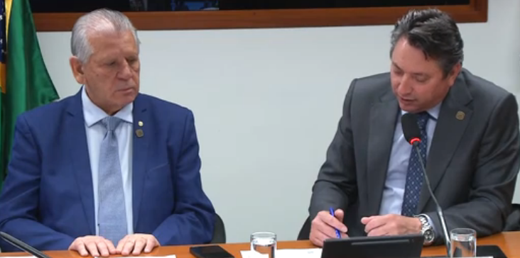 Dilceu Sperafico e Sérgio Souza defendem o agronegócio de Toledo Créditos: Reprodução/ Youtube