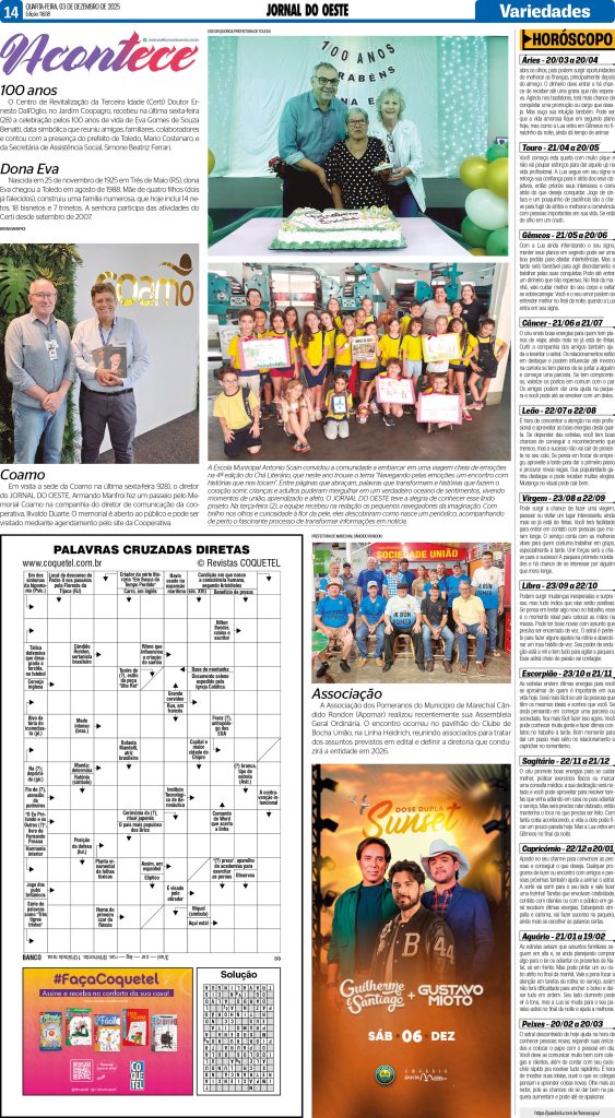 Acontece 03.12.2025