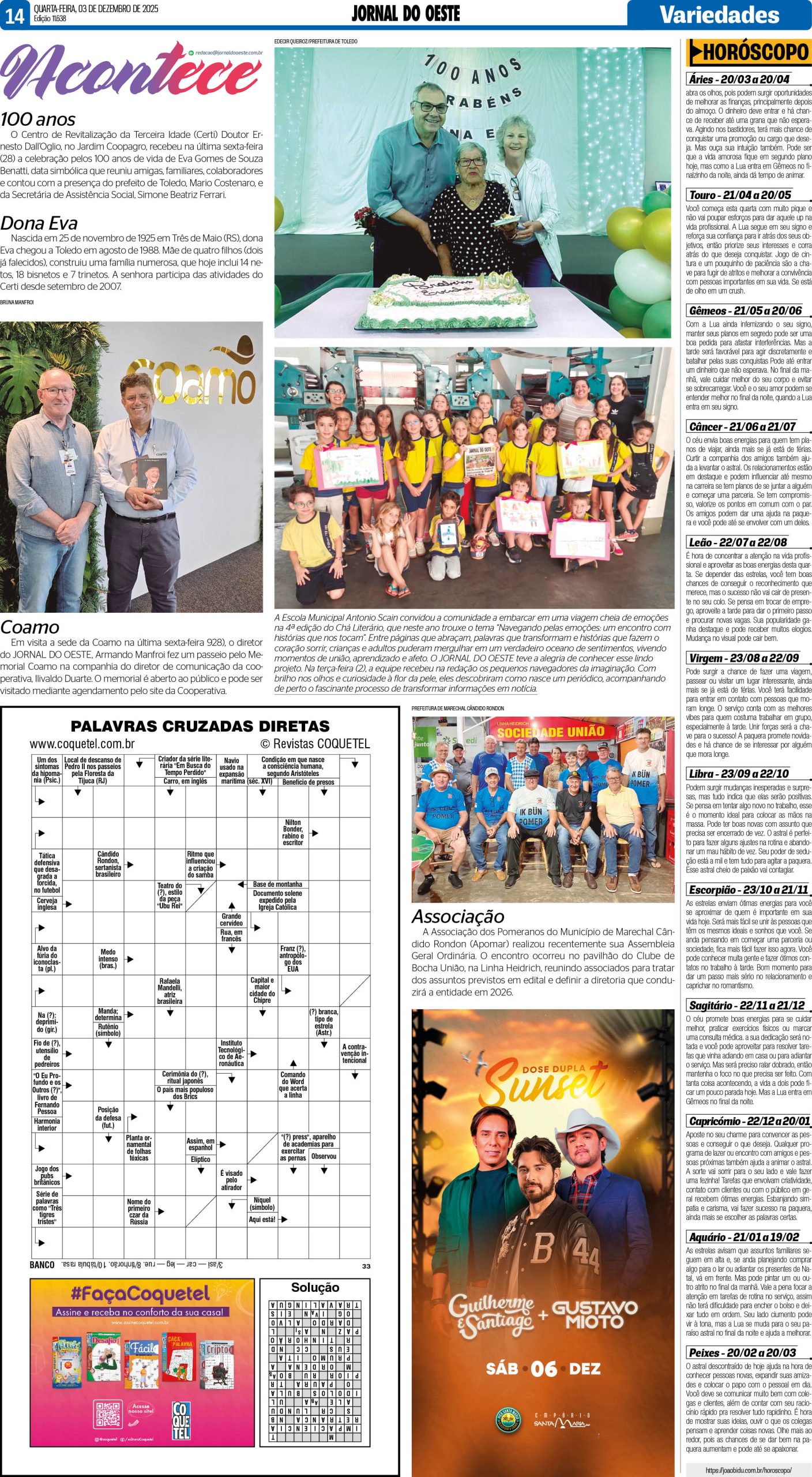 Acontece 03.12.2025