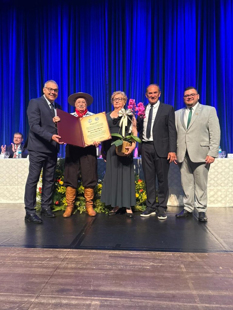 Seu Aquelino chegou em Toledo aos 13 anos  Crédito: Guilherme Kaiser - Assessoria do Presidente da Câmara, Gabriel Baierle