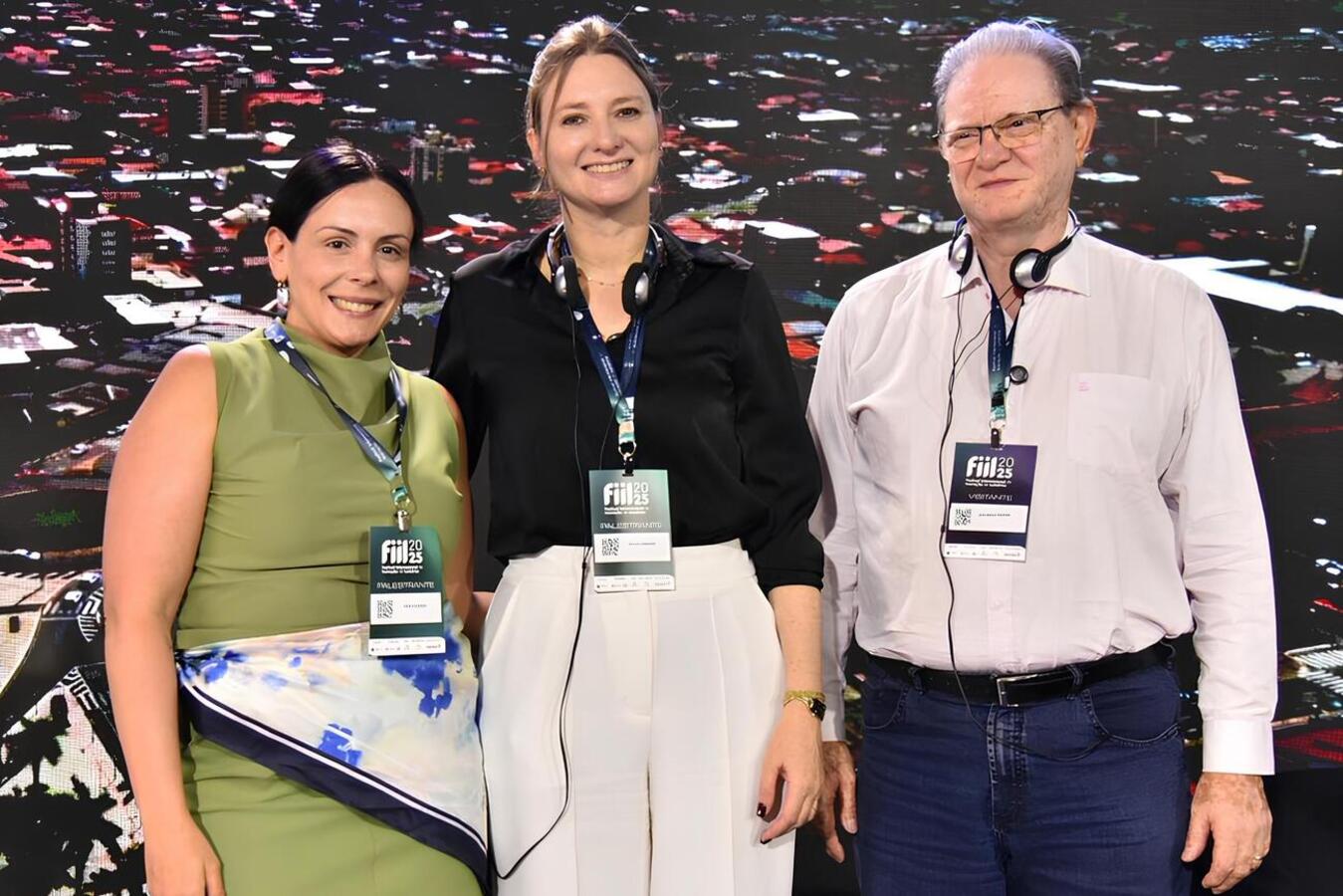 A apresentação aconteceu durante painel do qual participaram a diretora-executiva da fundação e o prefeito de Ibiporã Crédito: Prefeitura de Toledo