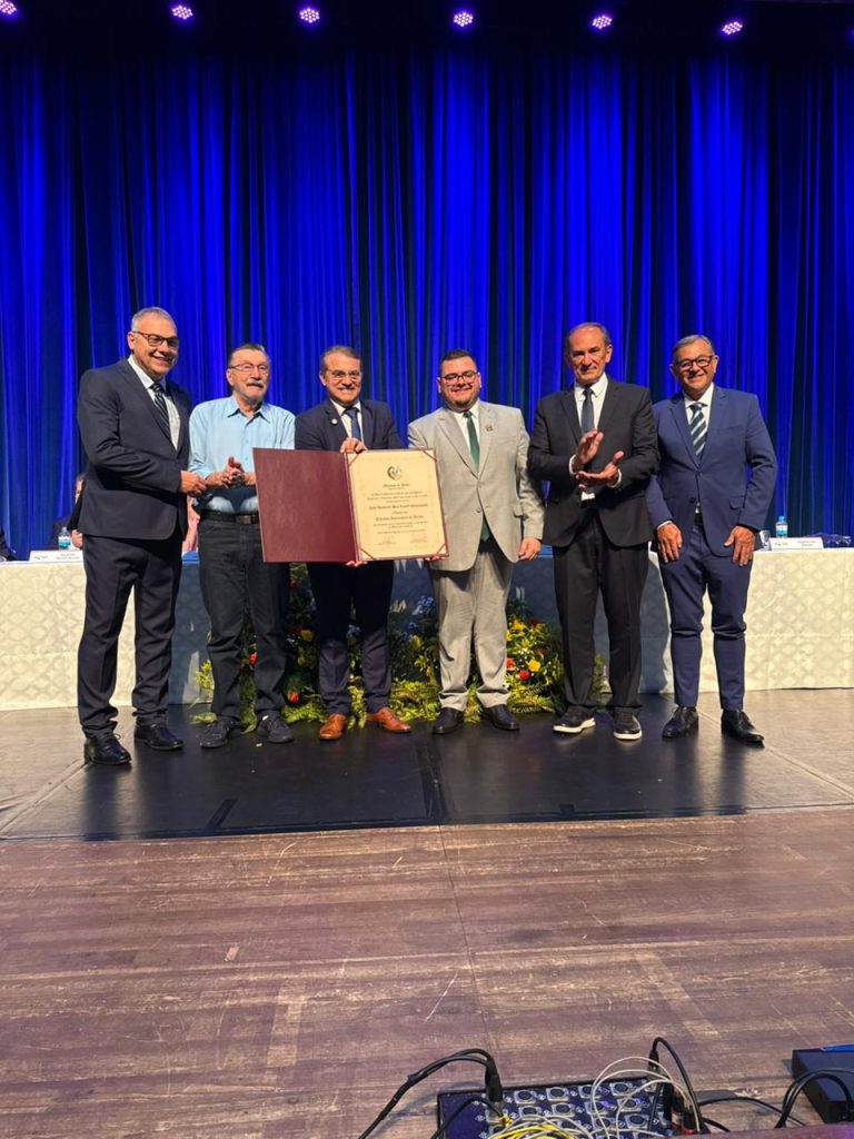 Beto iniciou a sua vivência no comércio ao lado do pai  Crédito: Guilherme Kaiser - Assessoria do Presidente da Câmara, Gabriel Baierle