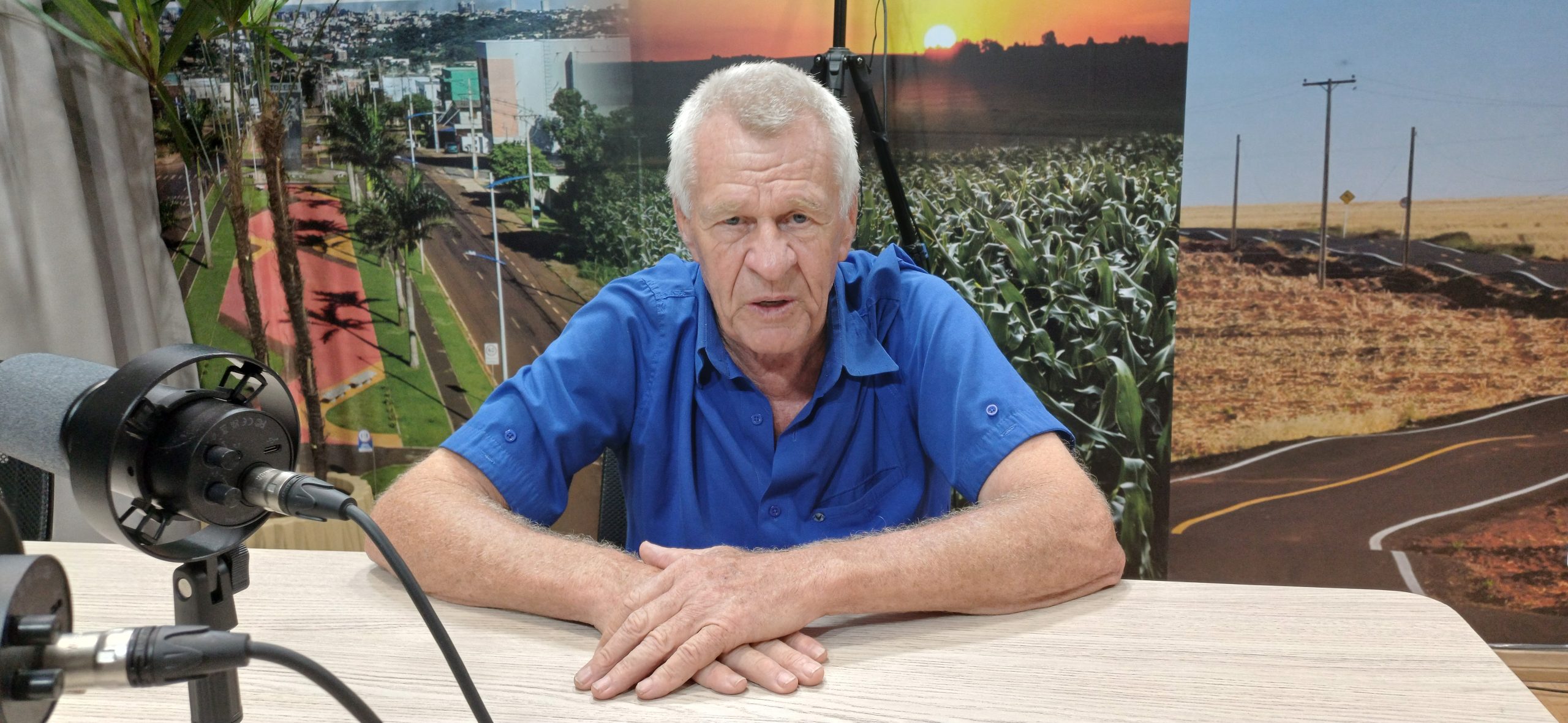 Em março de 2025 Luís Fritzen participou de uma entrevista exclusiva para o JORNAL DO OESTE Crédito: Arquivo JO