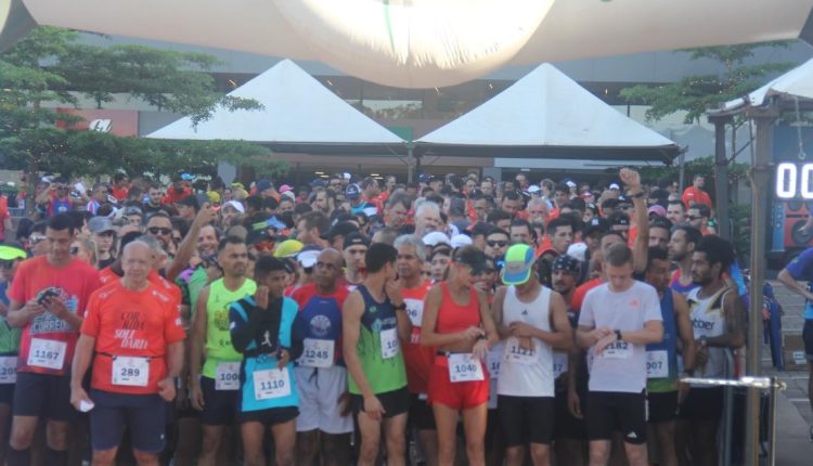 Quase mil atletas participaram da prova Crédito: Divulgação