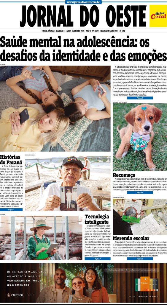 Capa do Dia 24.01.2026