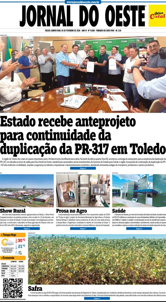 Capa do Dia 05.02.2026